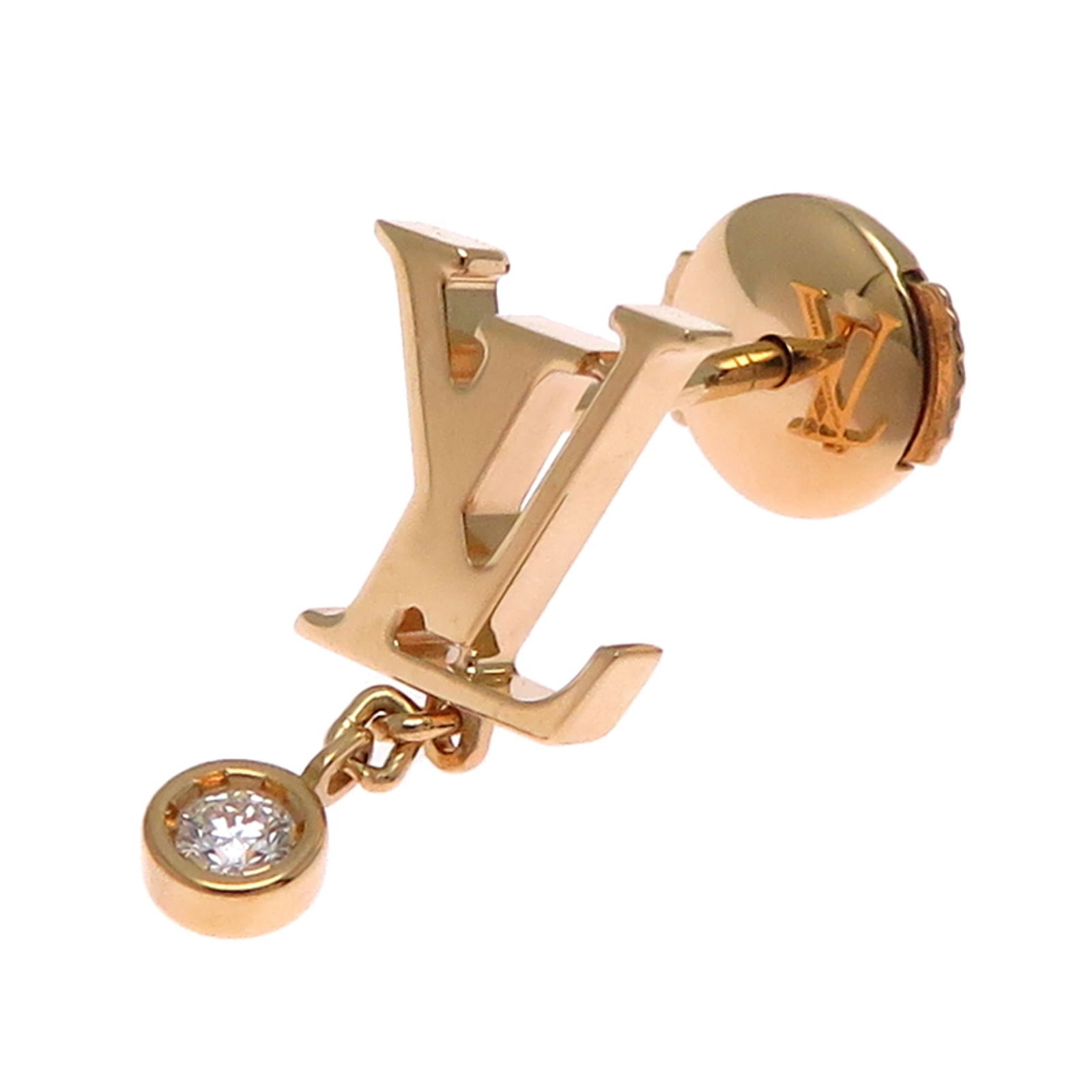 750 Yellow Gold - Louis Vuitton Single Earring - Puce Idylle - Women's - Q96495: 750 Yellow Gold - Louis Vuitton Single Earring - Puce Idylle - Women's - Q96495 This listing features 750 Yellow Gold - Louis Vuitton Single Earring - Puce Idylle - Women's - Q96495. Item specifics ar
