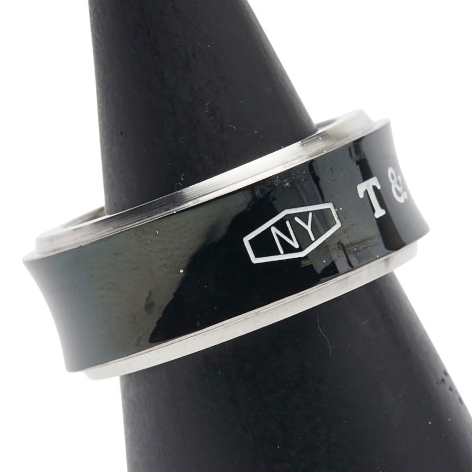 Titanium - Tiffany Band Ring Silver 925 - 4