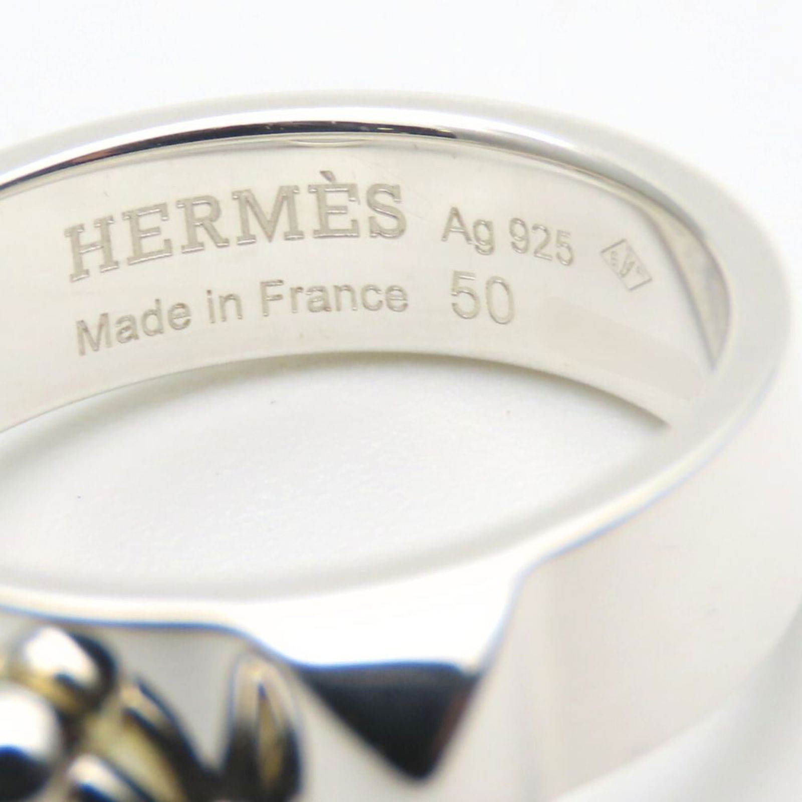 925 Hermes Band Ring Silver - 5