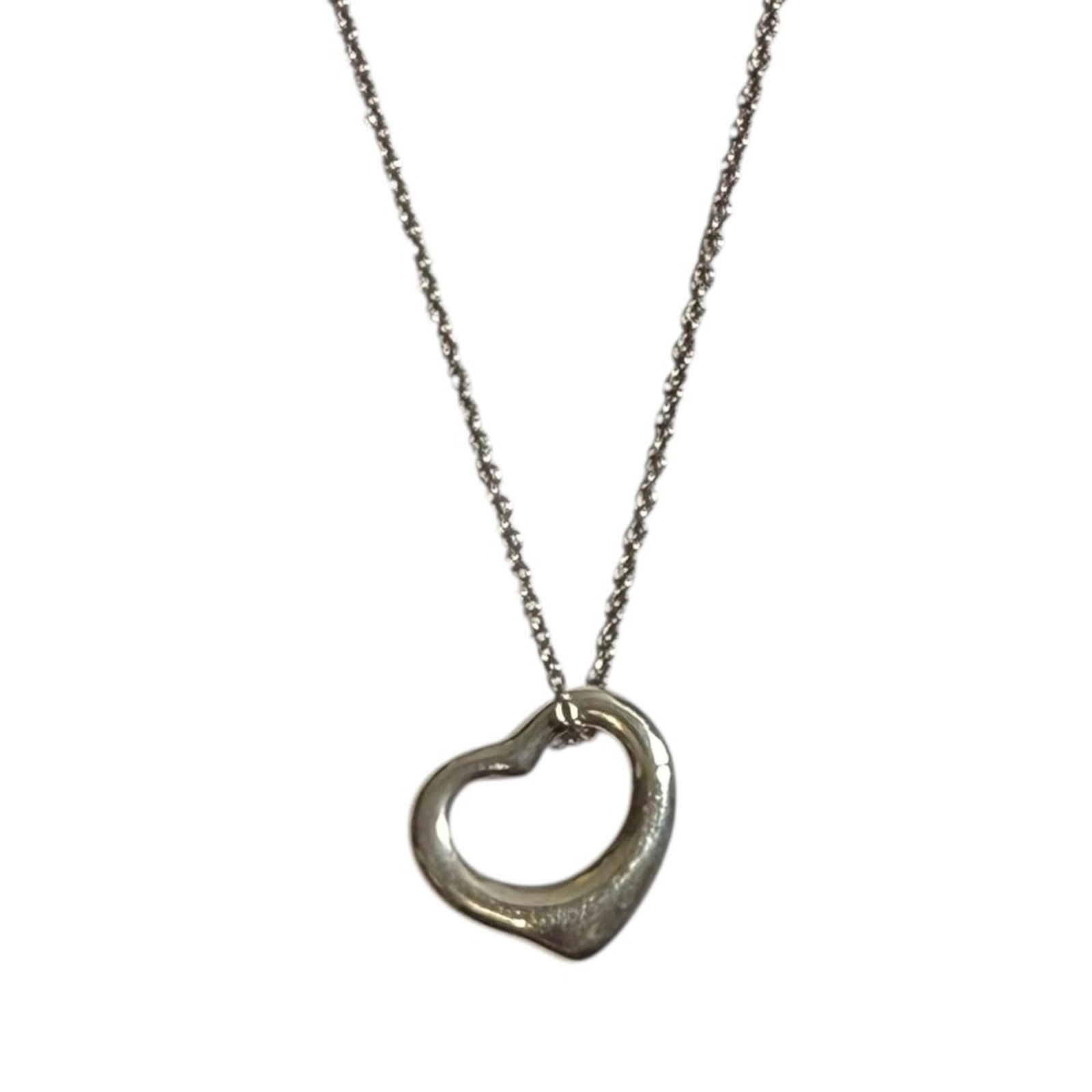 Women Tiffany & Co. Open Heart Necklace in 925 Silver for: Women Tiffany & Co. Open Heart Necklace in 925 Silver for This listing features Women Tiffany & Co. Open Heart Necklace in 925 Silver for. Item specifics are provided below. Item Specifics: Brand: