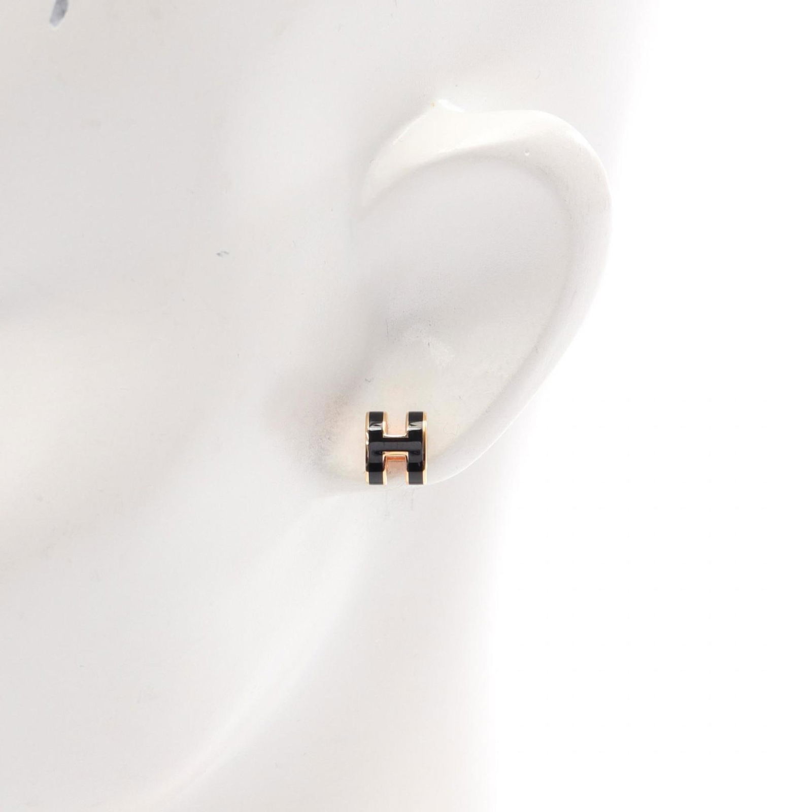 Plating Hermes Stud Earrings Gold - 4