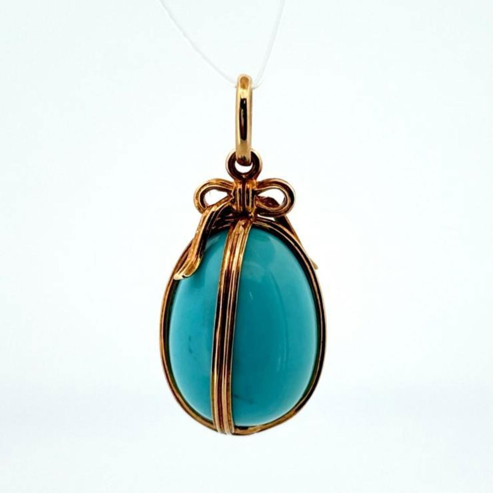 Top TIFFANY & Co. Tiffany Egg Charm Au750 Jean Schlumberger Turquoise Blue K18YG Necklace Pendant: Top TIFFANY & Co. Tiffany Egg Charm Au750 Jean Schlumberger Turquoise Blue K18YG Necklace Pendant This listing features Top TIFFANY & Co. Tiffany Egg Charm Au750 Jean Schlumberger Turquoise Blue K18YG