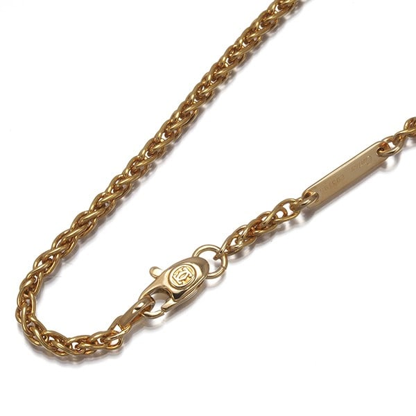 Gold Cartier Chain Necklace Wheat 42Cm 18K 750 Yellow: Gold Cartier Chain Necklace Wheat 42Cm 18K 750 Yellow This listing features Gold Cartier Chain Necklace Wheat 42Cm 18K 750 Yellow. Item specifics are provided below. Item Specifics: Brand: Cartier Met