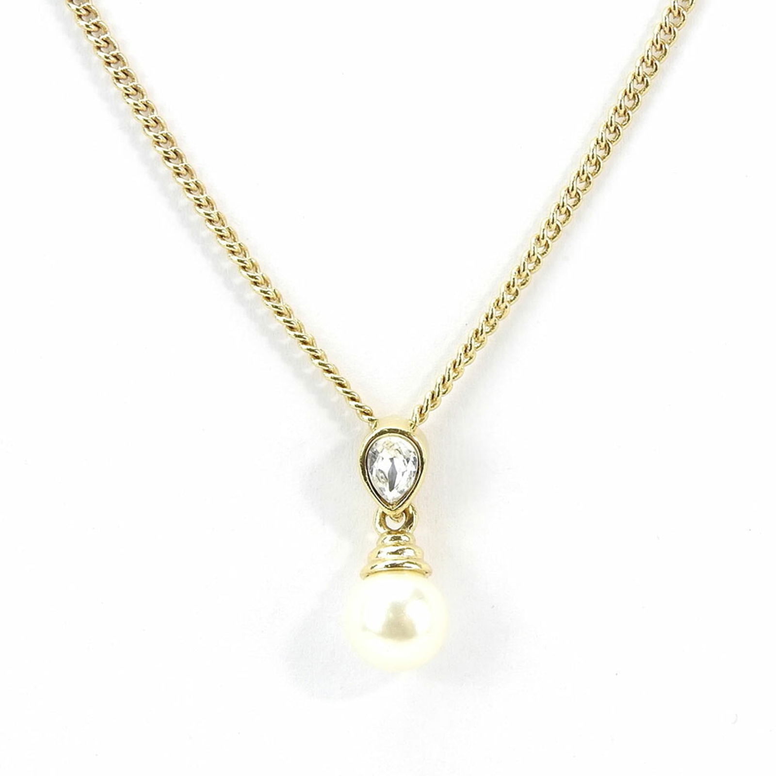 women. Christian Dior necklace with faux pearl stones and gold GP plating for: women. Christian Dior necklace with faux pearl stones and gold GP plating for This listing features women. Christian Dior necklace with faux pearl stones and gold GP plating for. Item specifics are pr