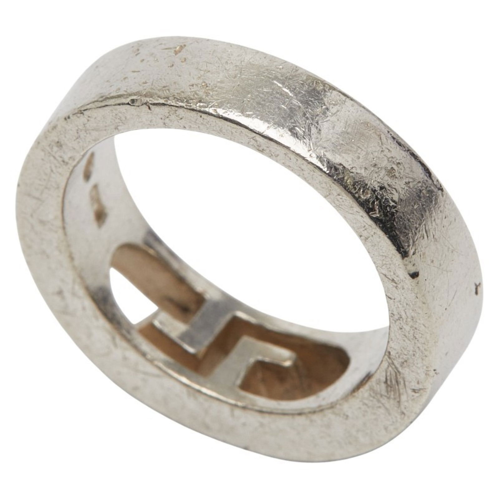 925 Gucci Band Ring Silver - 4
