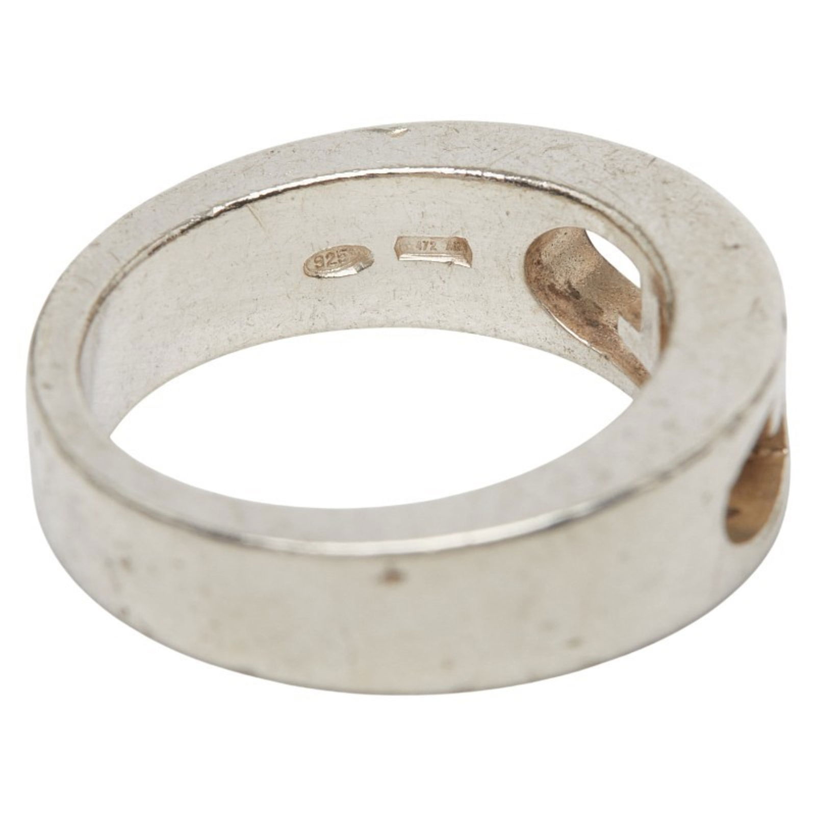 925 Gucci Band Ring Silver - 7
