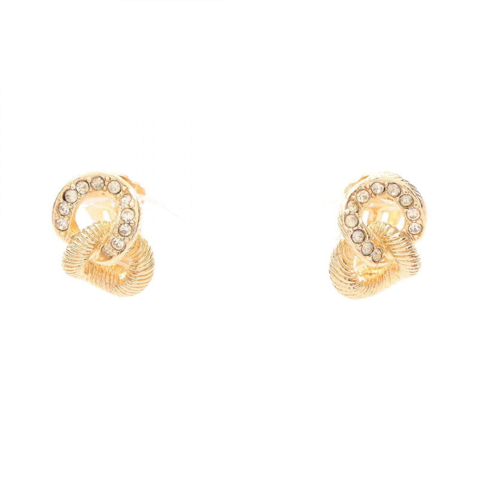 Rhinestone - Christian Dior Clip Earrings Gold Plating: Rhinestone - Christian Dior Clip Earrings Gold Plating This listing features Rhinestone - Christian Dior Clip Earrings Gold Plating. Item specifics are provided below. Item Specifics: Brand: