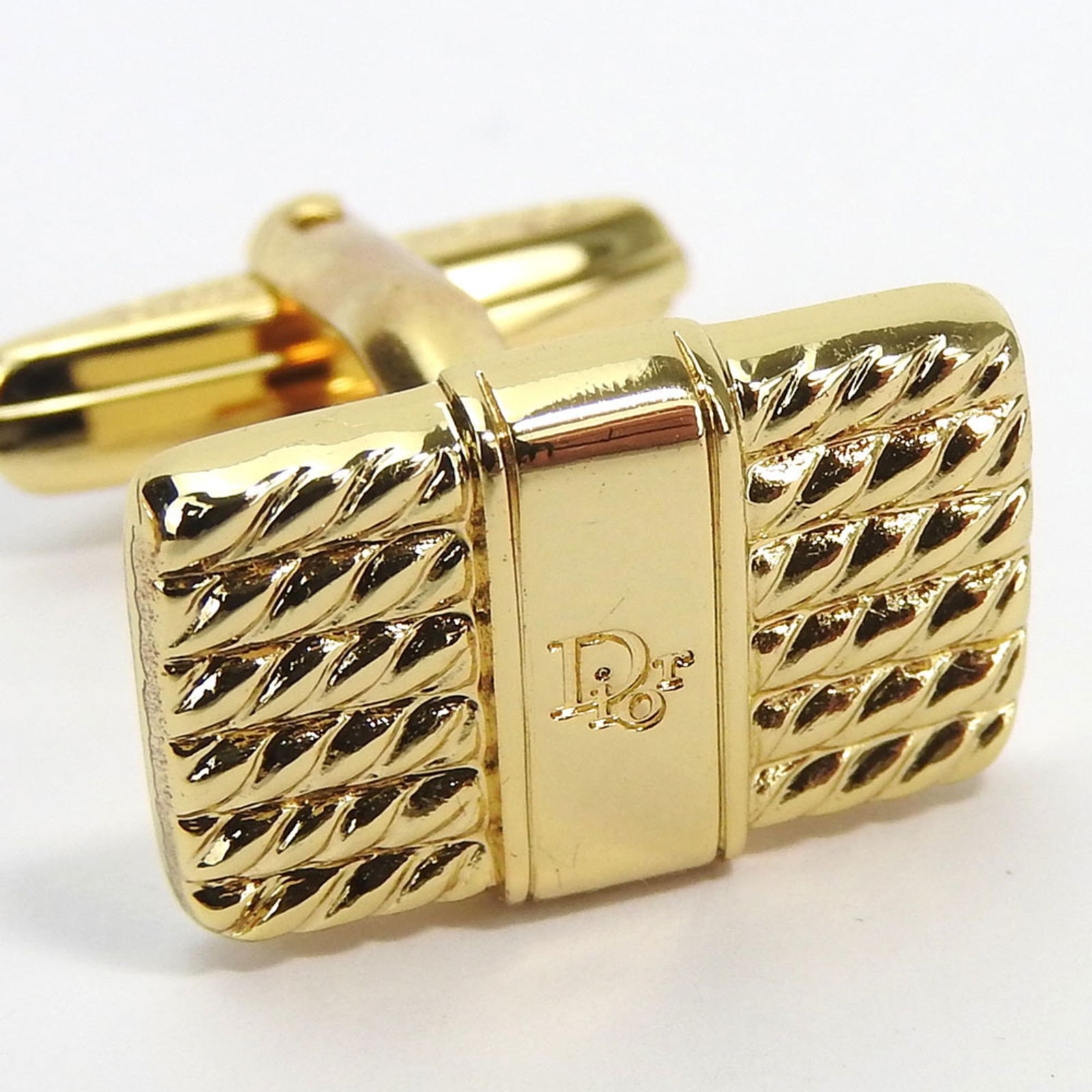 Metal Christian Dior Stud/ Button - 4