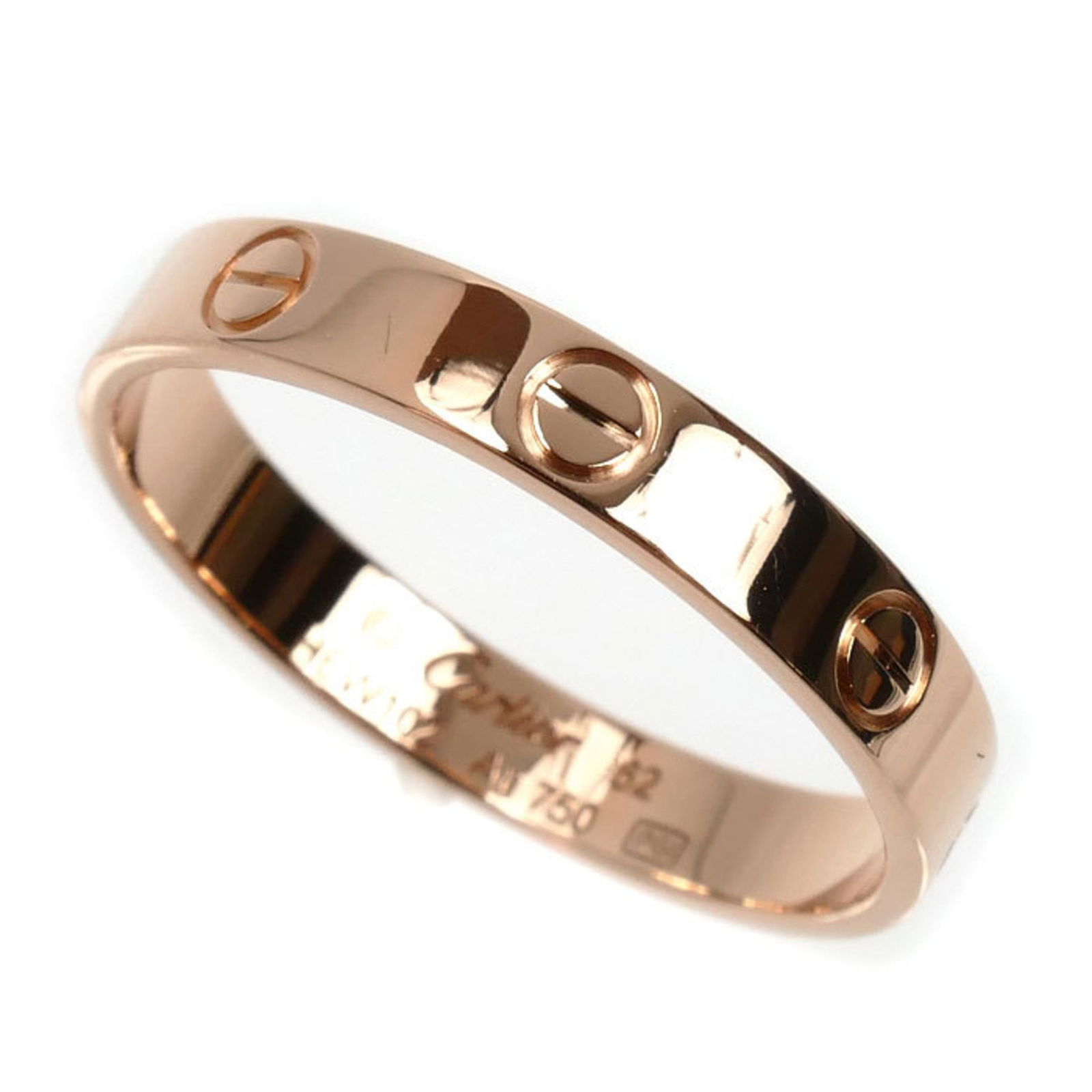 (18K) Cartier Band Ring Pink Gold: (18K) Cartier Band Ring Pink Gold This listing features (18K) Cartier Band Ring Pink Gold. Item specifics are provided below. Item Specifics: Brand: Cartier Type: Band Ring Gender: Women Color: Pink
