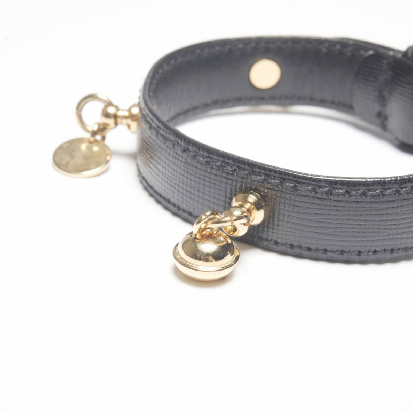 Leather Prada Bangle - 5