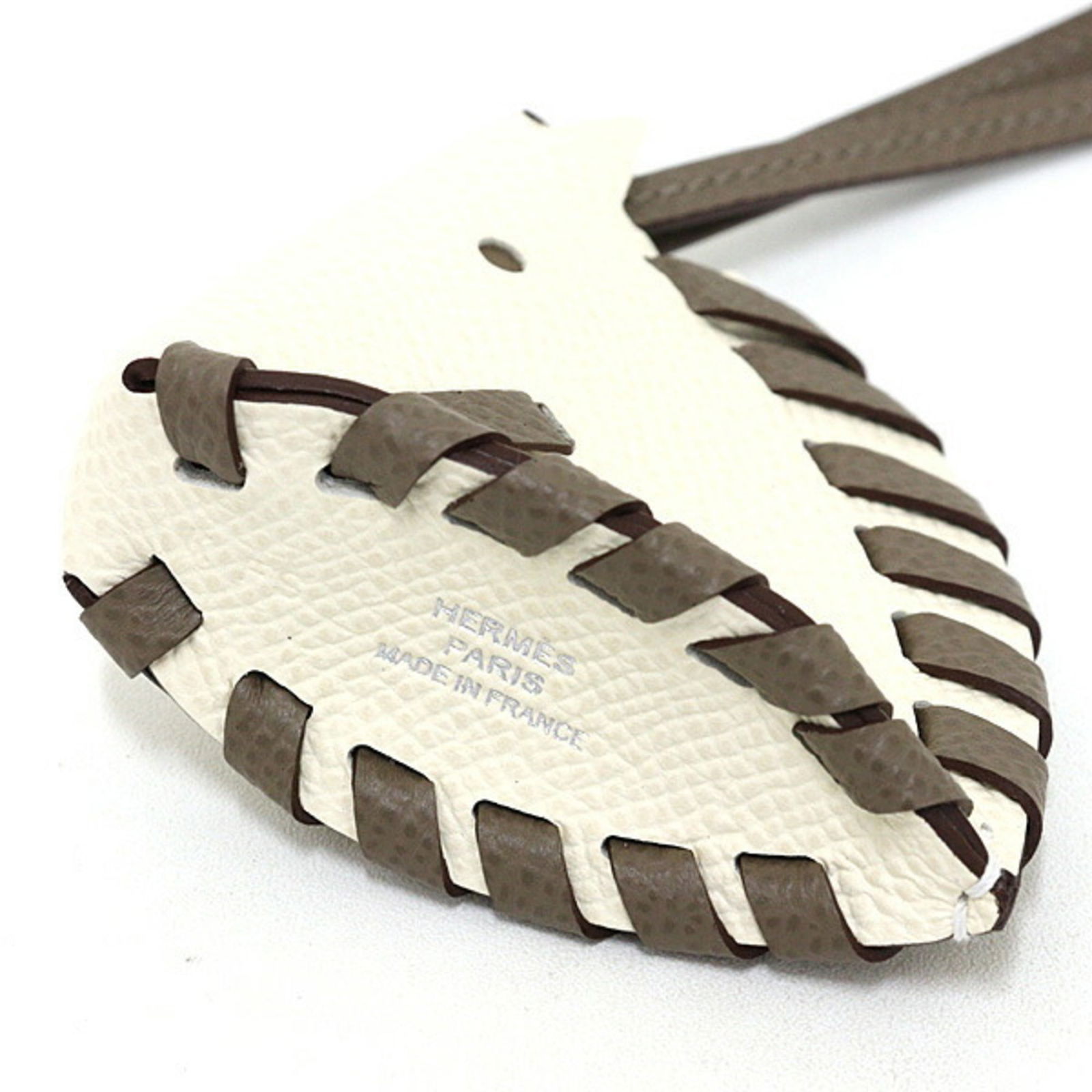 Leather - Hermes Handbag Charm Epsom Leather - 3