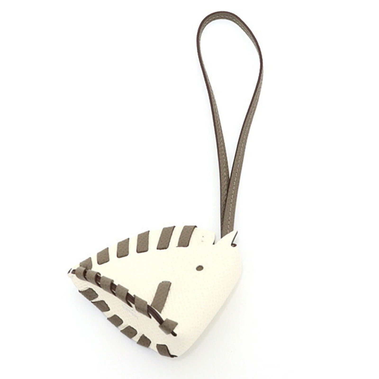 Leather - Hermes Handbag Charm Epsom Leather - 4