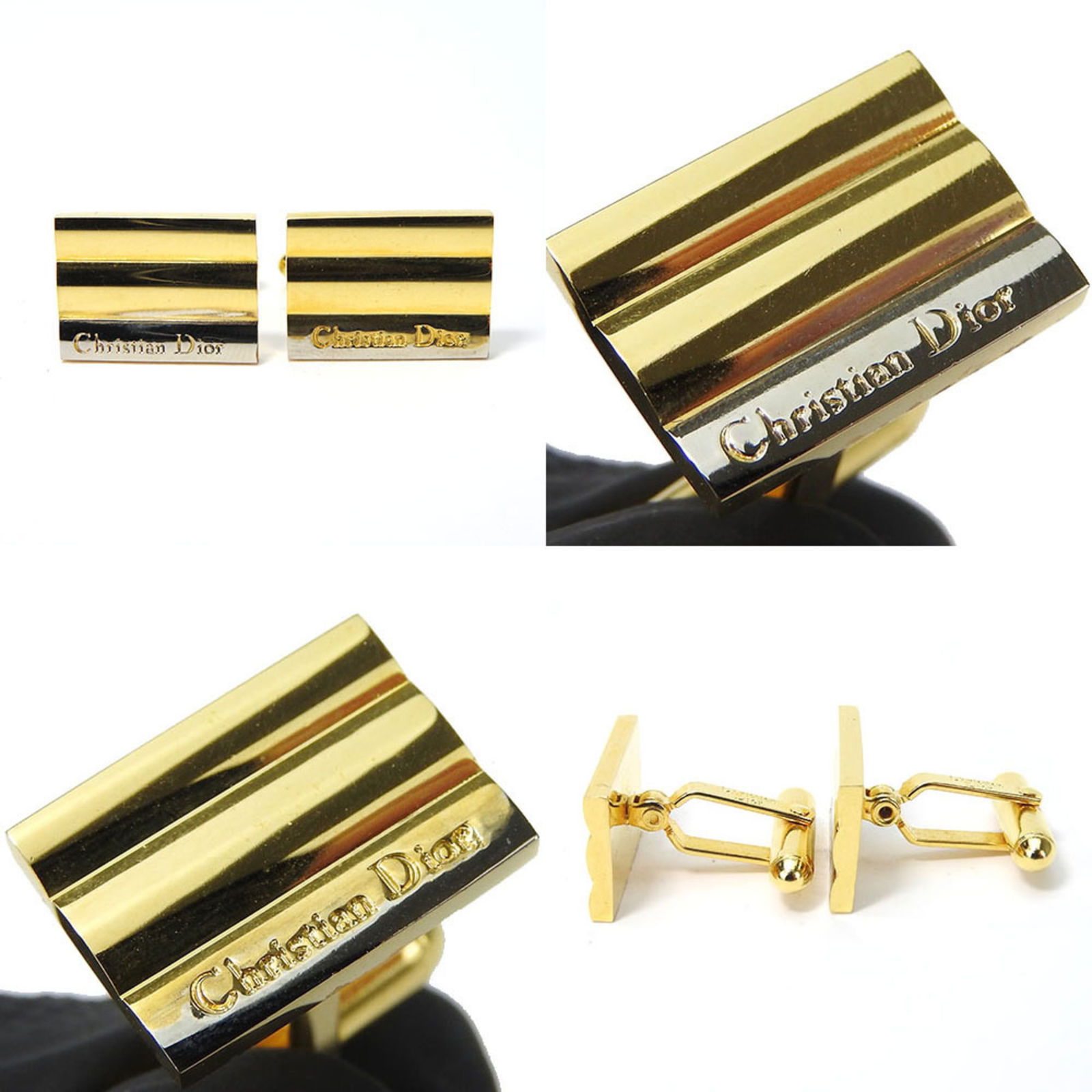 Metal Christian Dior Stud/ Button - 3