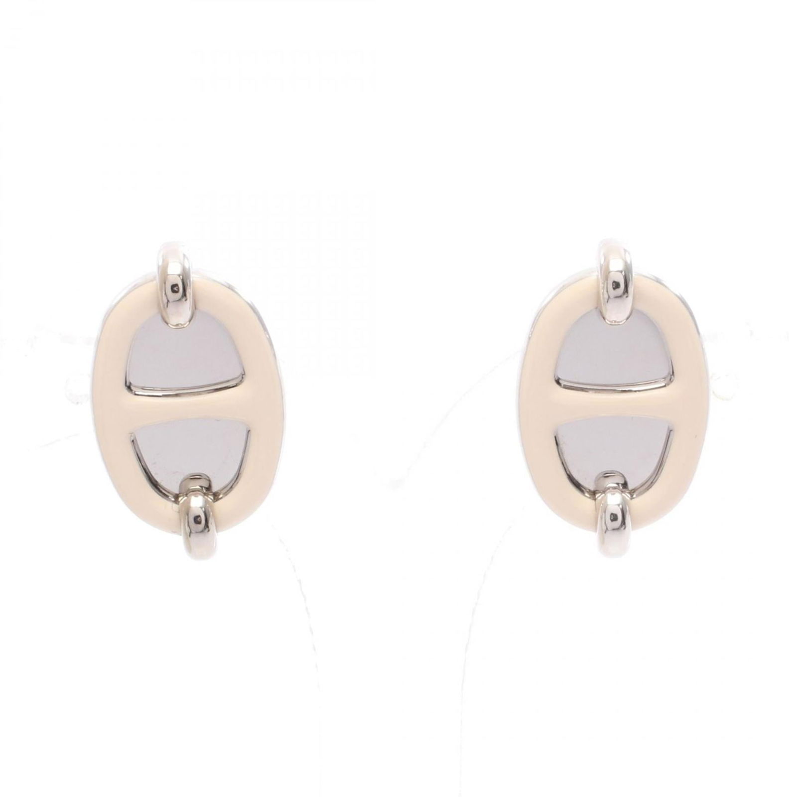Steel Hermes Stud Earrings Stainless: Steel Hermes Stud Earrings Stainless This listing features Steel Hermes Stud Earrings Stainless. Item specifics are provided below. Item Specifics: Brand: Hermes Type: Stud Earrings Gender: Women Mate