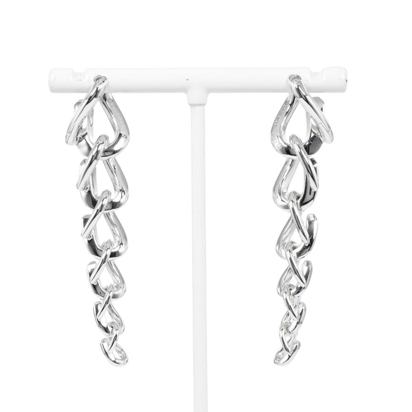 925 Tiffany Drop Earrings Silver - 3