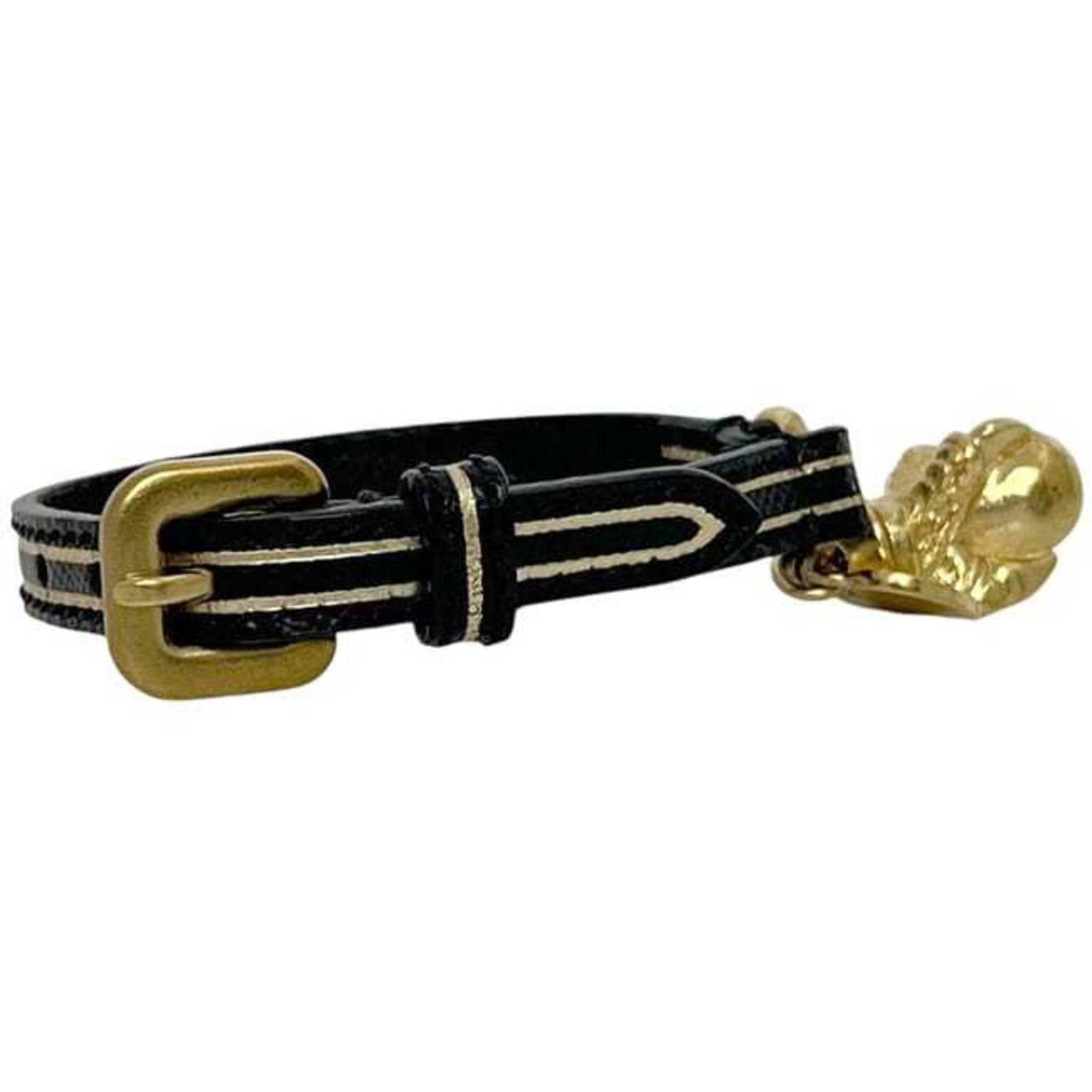 Leather Prada Charm Bracelet - 5