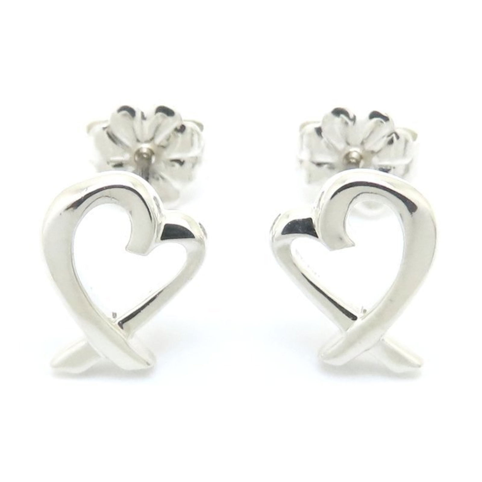 925 Tiffany Stud Earrings Silver