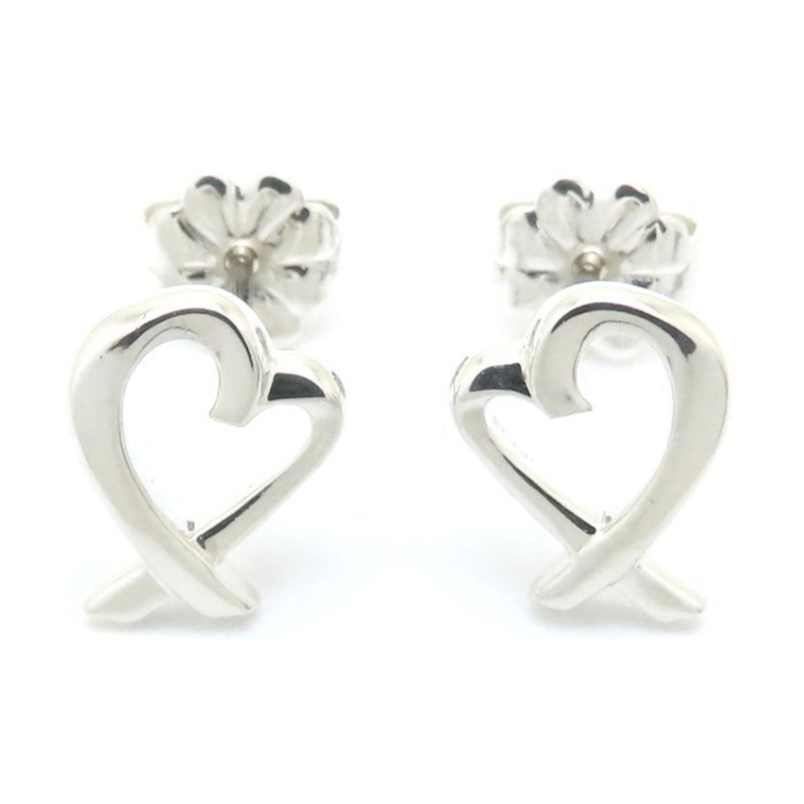 925 Tiffany Stud Earrings Silver - 8