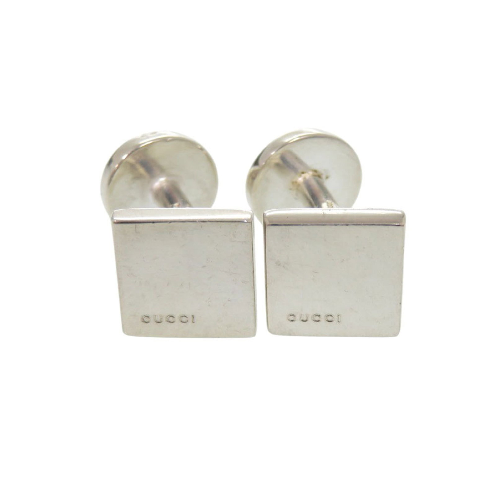925 Gucci Cufflinks Silver: 925 Gucci Cufflinks Silver This listing features 925 Gucci Cufflinks Silver. Item specifics are provided below. Item Specifics: Brand: Gucci Type: Cufflinks Gender: Men Material: Silver 925 Color: Sil