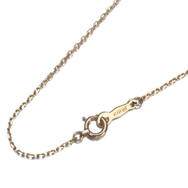Gold Mikimoto Chain Necklace Cable 37Cm 18K 750 Yellow (1 of 3)