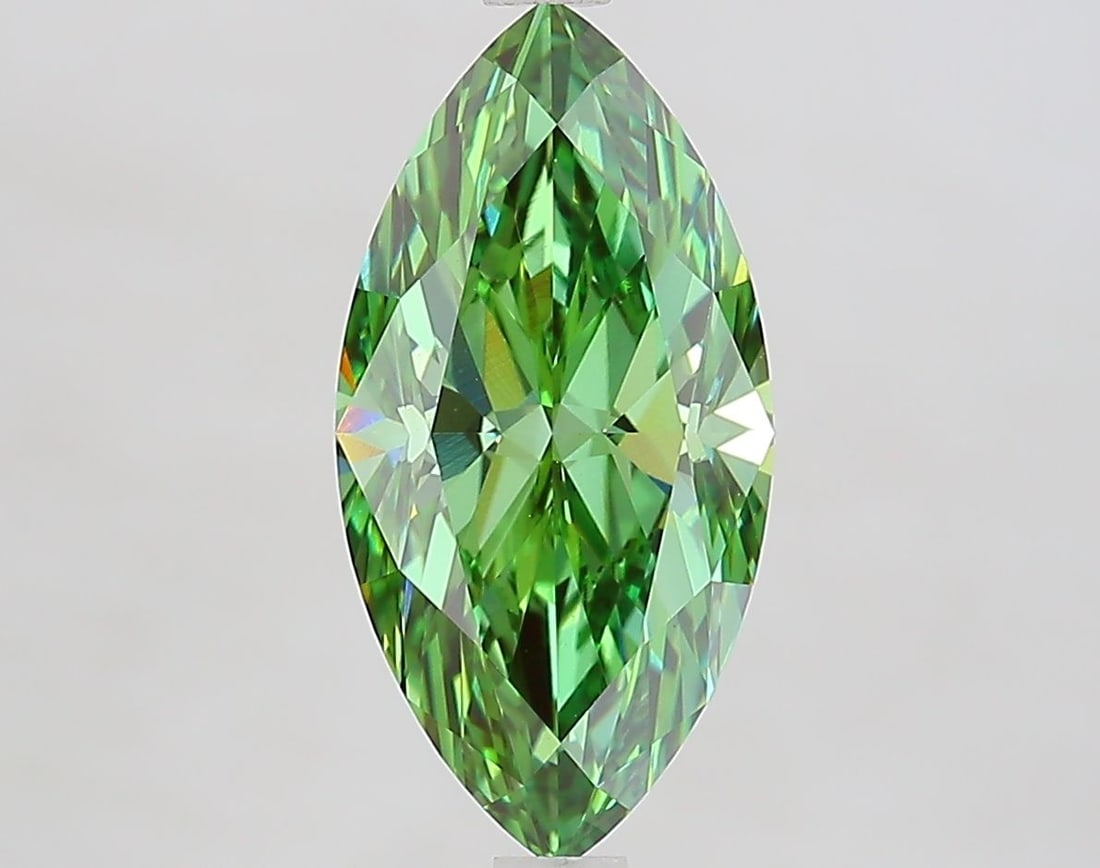 Loose Lab Diamond - IGI Marquise 2.61ct Fancy Vivid Green VVS2: Loose Lab Diamond - IGI Marquise 2.61ct Fancy Vivid Green VVS2 This listing features Loose Lab Diamond - IGI Marquise 2.61ct Fancy Vivid Green VVS2. Item specifics are provided below. Item