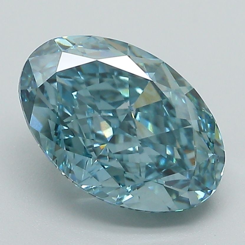Loose Lab Diamond - IGI Oval 3.06ct Fancy Vivid Blue VVS2: Loose Lab Diamond - IGI Oval 3.06ct Fancy Vivid Blue VVS2 This listing features Loose Lab Diamond - IGI Oval 3.06ct Fancy Vivid Blue VVS2. Item specifics are provided below. Item Specifics: Source: