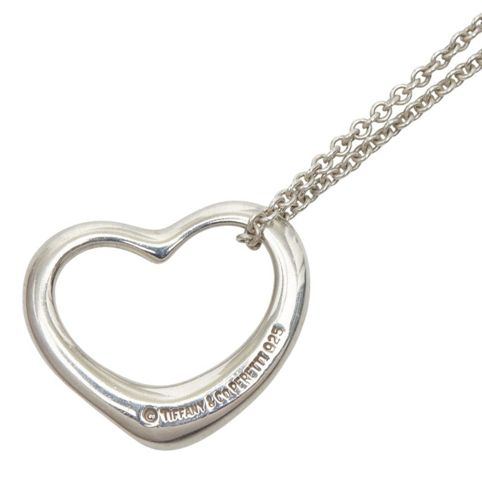 Women. Tiffany & Co. Open Heart Necklace in 925 Sterling Silver for: Women. Tiffany & Co. Open Heart Necklace in 925 Sterling Silver for This listing features Women. Tiffany & Co. Open Heart Necklace in 925 Sterling Silver for. Item specifics are provided below. Item
