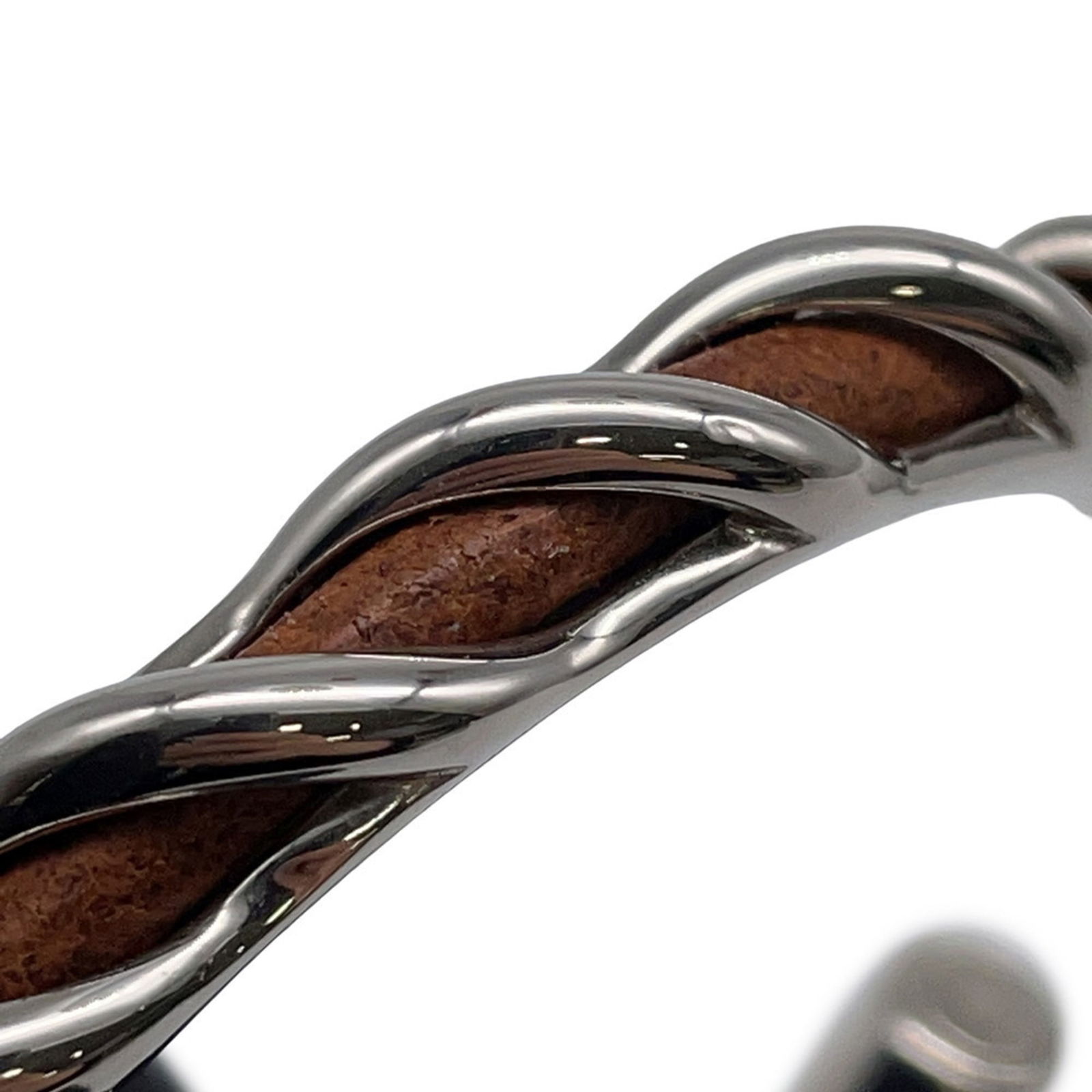 Metal - Hermes Bangle Leather - 6