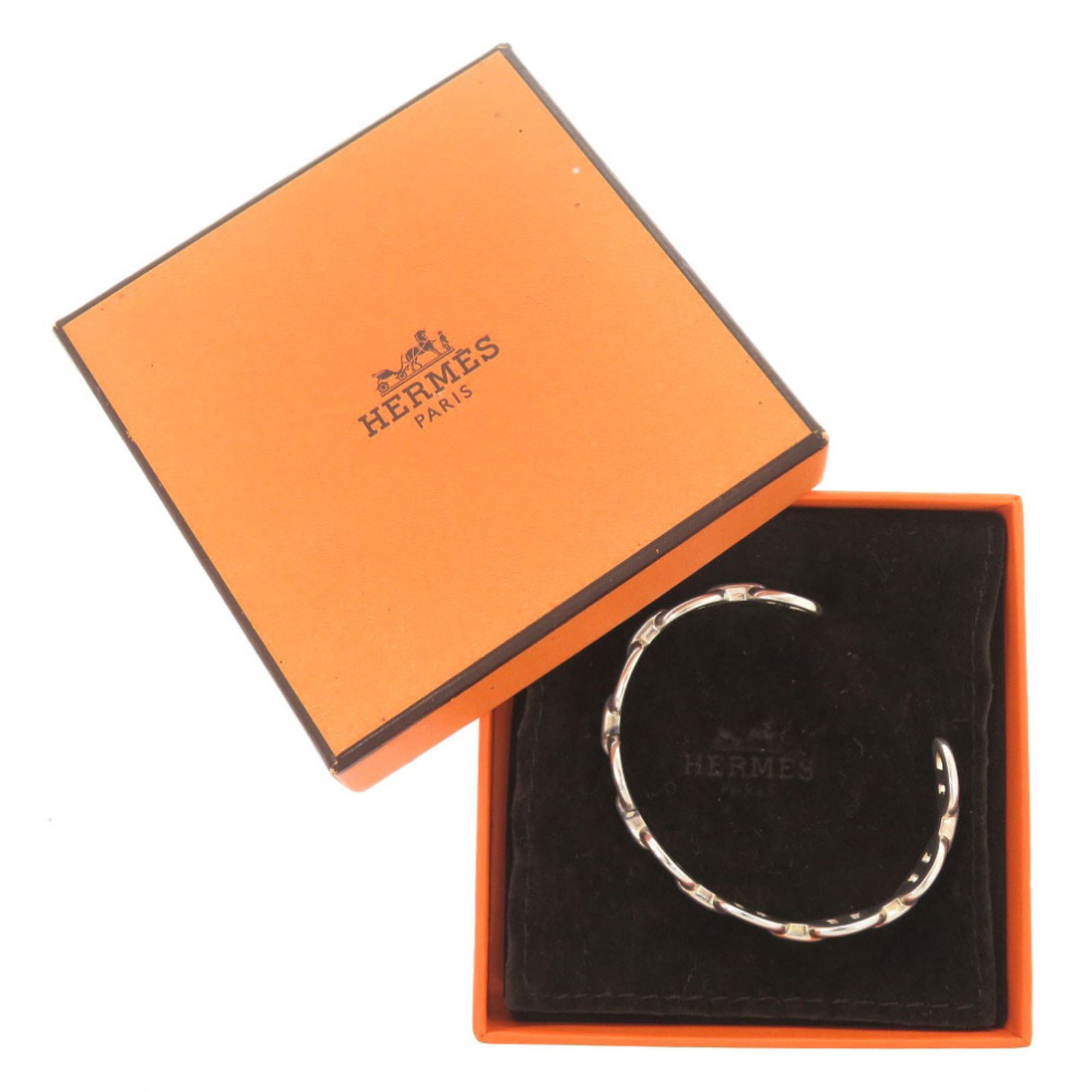 925 Hermes Bangle Silver - 2