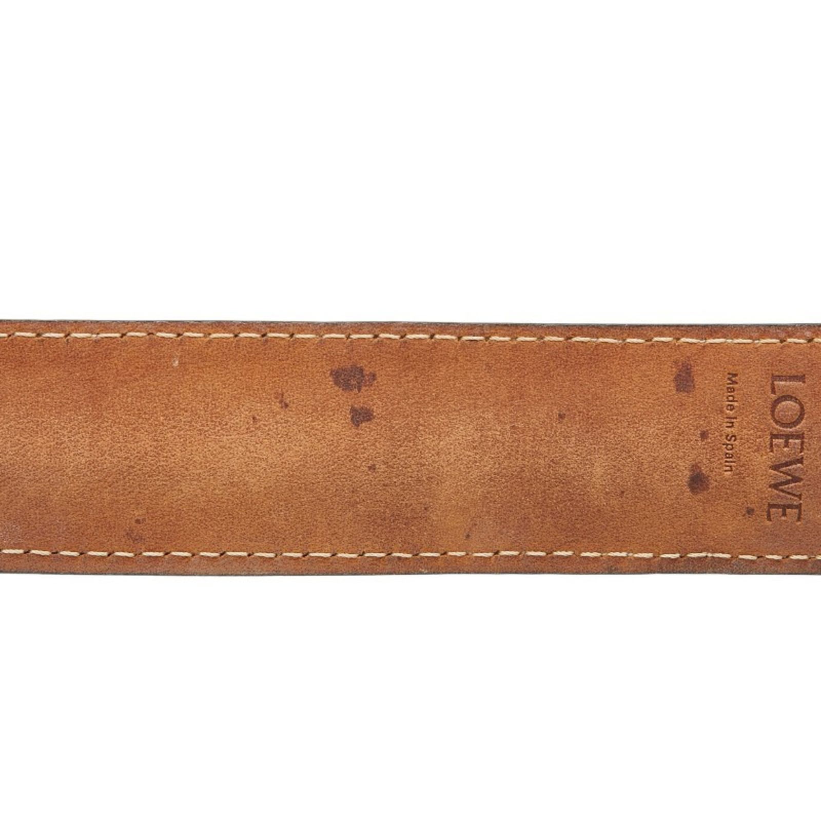 Leather Loewe Charm Bracelet - 4