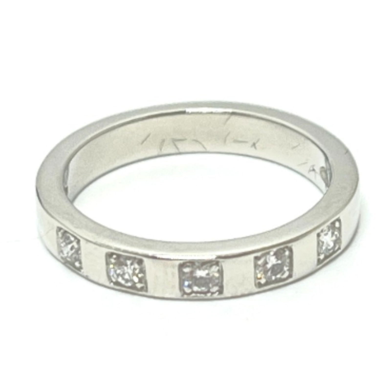 950 Bvlgari Band Ring Platinum (1 of 7)