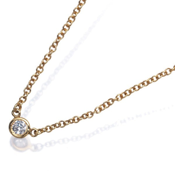 Gold Tiffany&Co. Necklace Diamond 0.08Ct By The Yard 18K 750 Yellow: Gold Tiffany&Co. Necklace Diamond 0.08Ct By The Yard 18K 750 Yellow This listing features Gold Tiffany&Co. Necklace Diamond 0.08Ct By The Yard 18K 750 Yellow. Item specifics are provided below. Item S