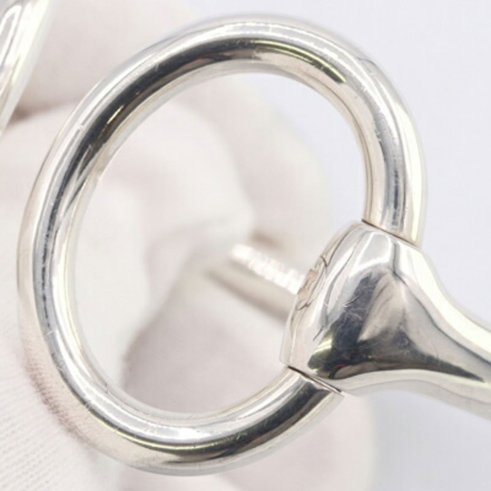 925 Hermes Bangle Sterling Silver - 7