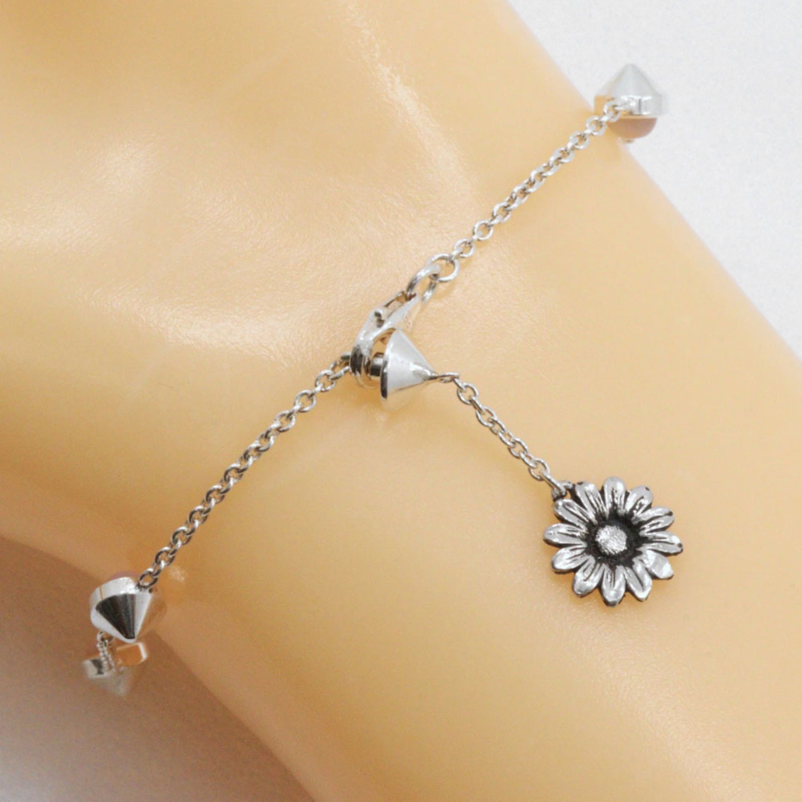 925 Gucci Charm Bracelet Silver - 3