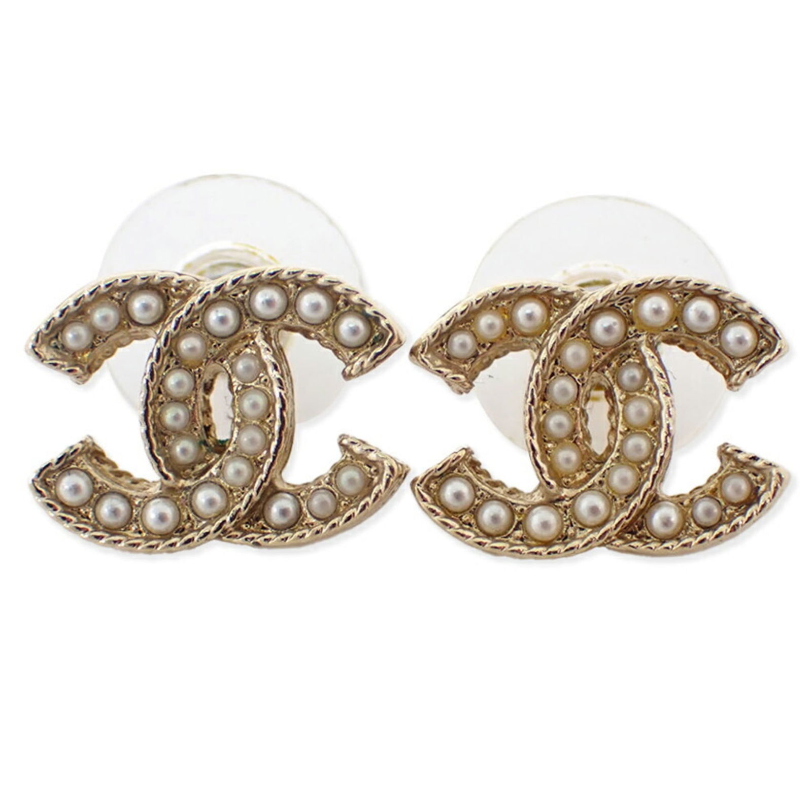 Plating Chanel Stud Earrings Gold: Plating Chanel Stud Earrings Gold This listing features Plating Chanel Stud Earrings Gold. Item specifics are provided below. Item Specifics: Brand: Chanel Type: Stud Earrings Gender: Women Material: