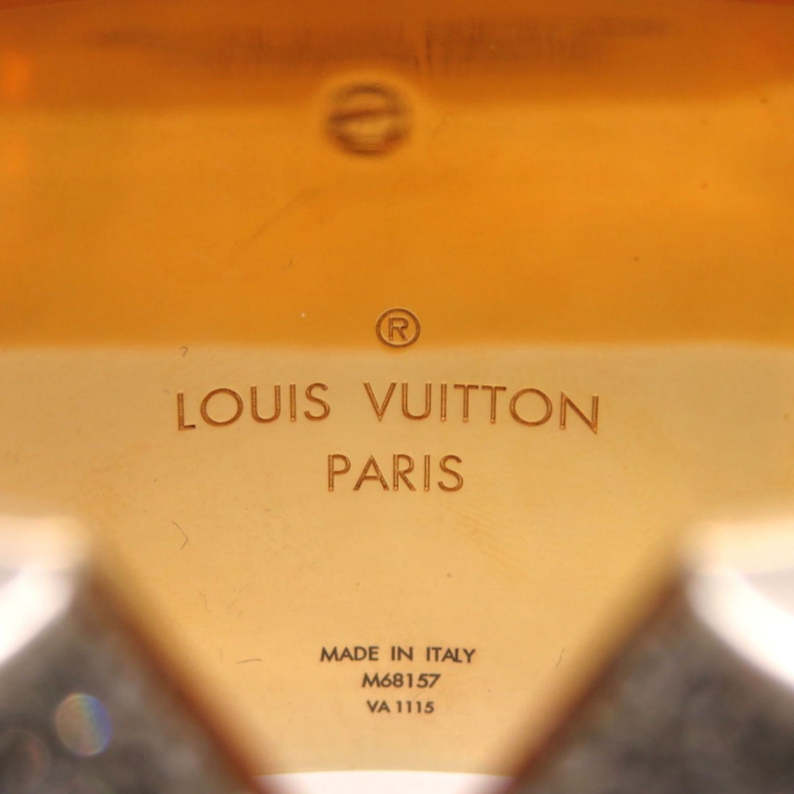 Rhinestone - Louis Vuitton Bangle Gold Plating - 9