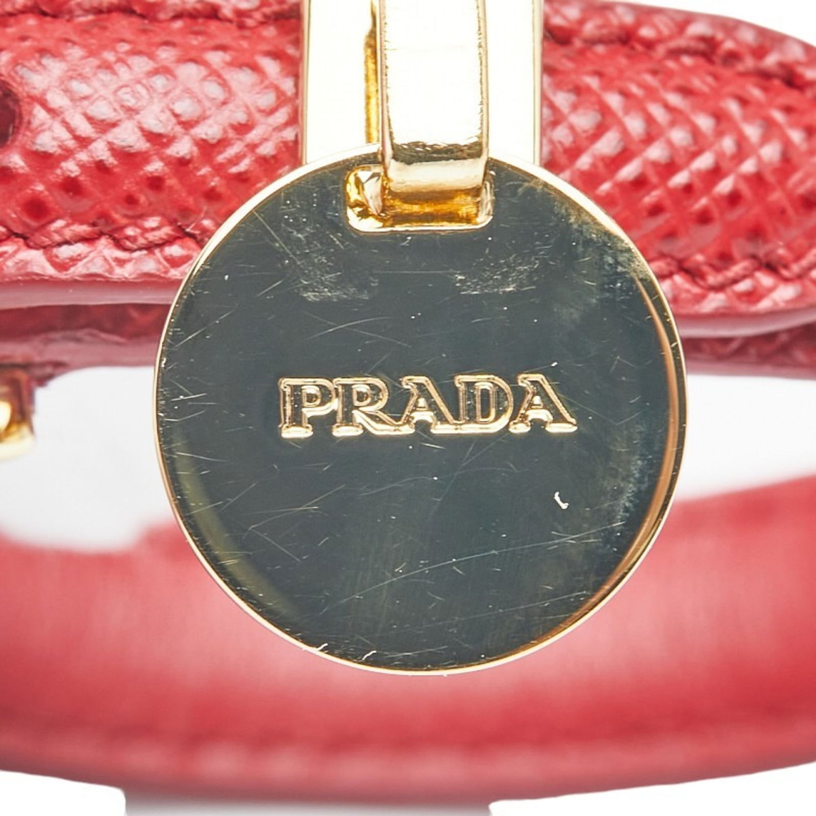 Leather Prada Charm Bracelet - 4