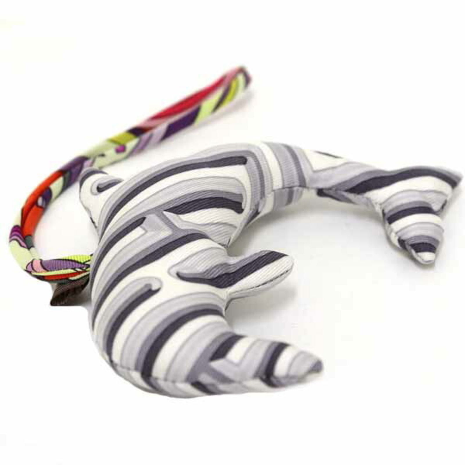 Silk Hermes Handbag Charm - 4