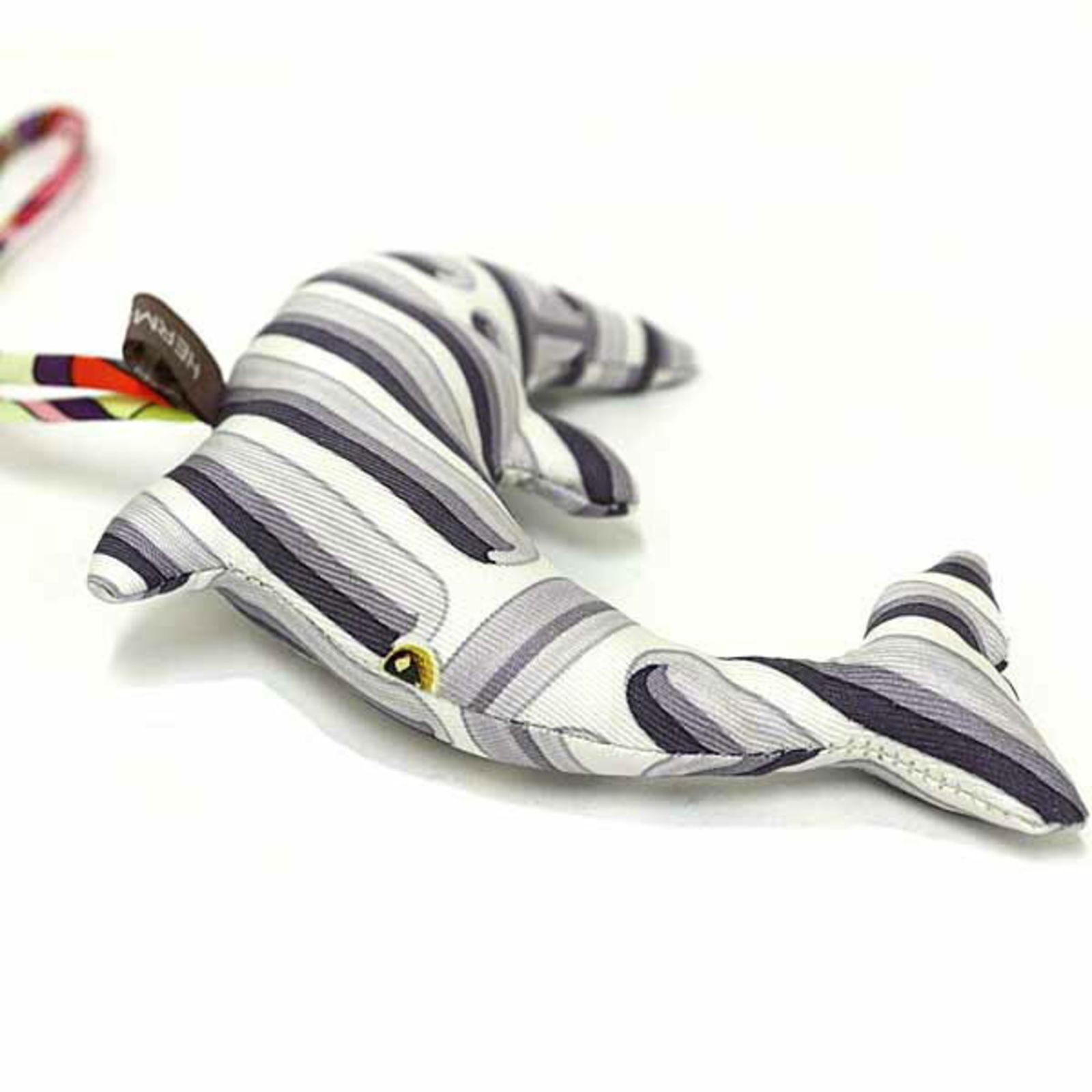 Silk Hermes Handbag Charm - 5