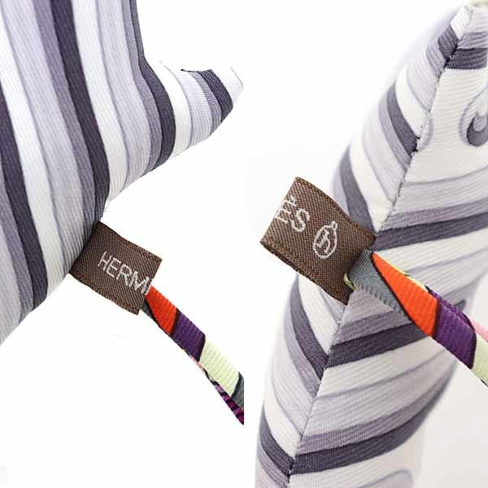 Silk Hermes Handbag Charm - 6