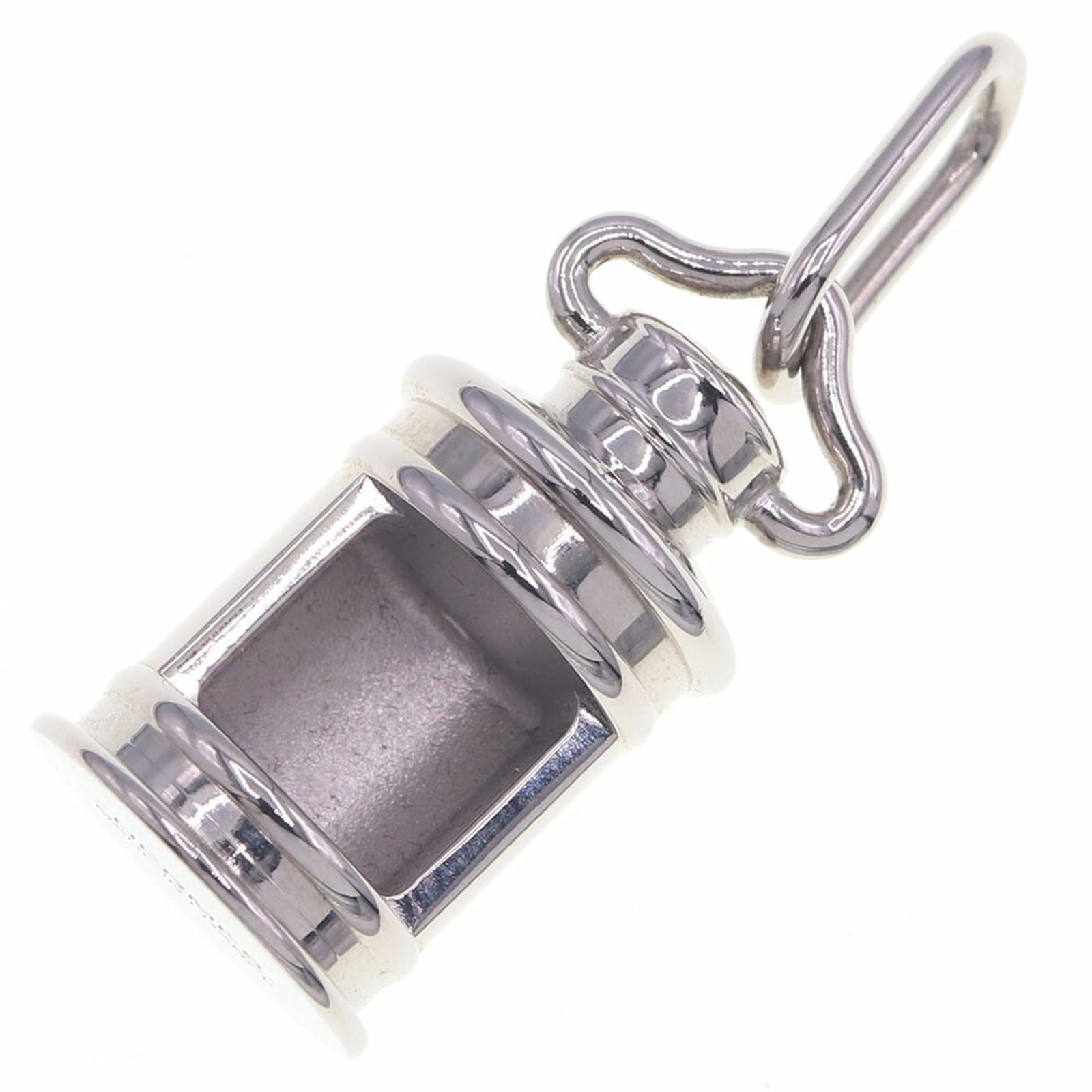 HERMES - Hermes Lantern PM Pendant Top - Silver Metal Head - Necklace Charm: HERMES - Hermes Lantern PM Pendant Top - Silver Metal Head - Necklace Charm This listing features HERMES - Hermes Lantern PM Pendant Top - Silver Metal Head - Necklace Charm. Item specifics are
