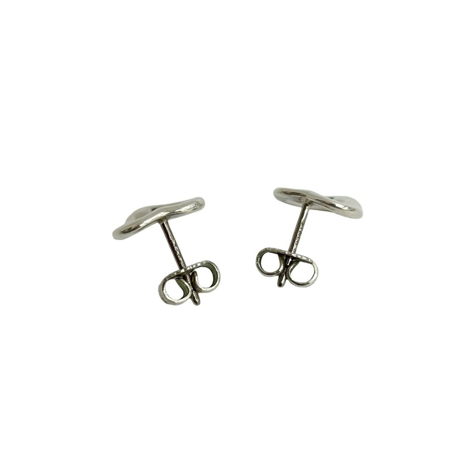 925 Tiffany Stud Earrings Silver - 2