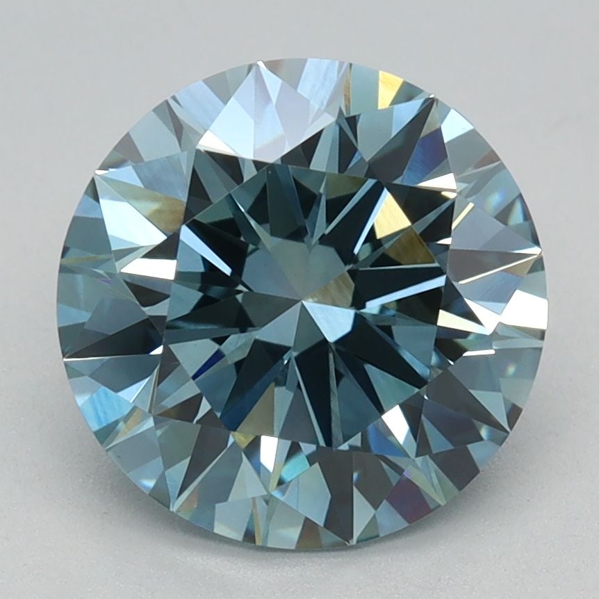 Ideal Loose Lab Diamond - IGI Round 2.1ct Fancy Vivid Blue VVS2: Ideal Loose Lab Diamond - IGI Round 2.1ct Fancy Vivid Blue VVS2 This listing features Ideal Loose Lab Diamond - IGI Round 2.1ct Fancy Vivid Blue VVS2. Item specifics are provided below. Item
