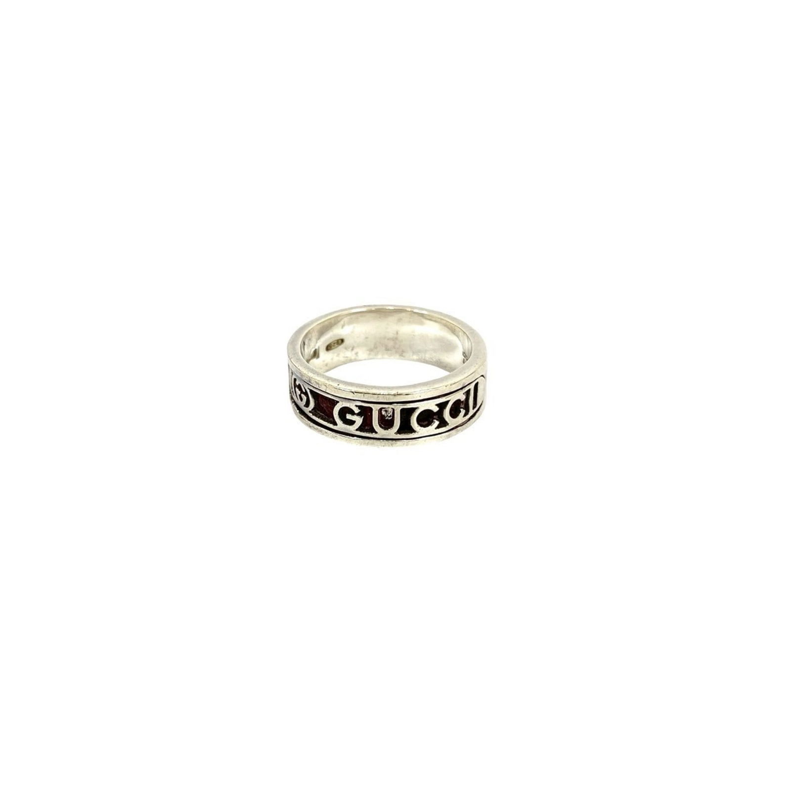 925 Gucci Band Ring Silver - 5