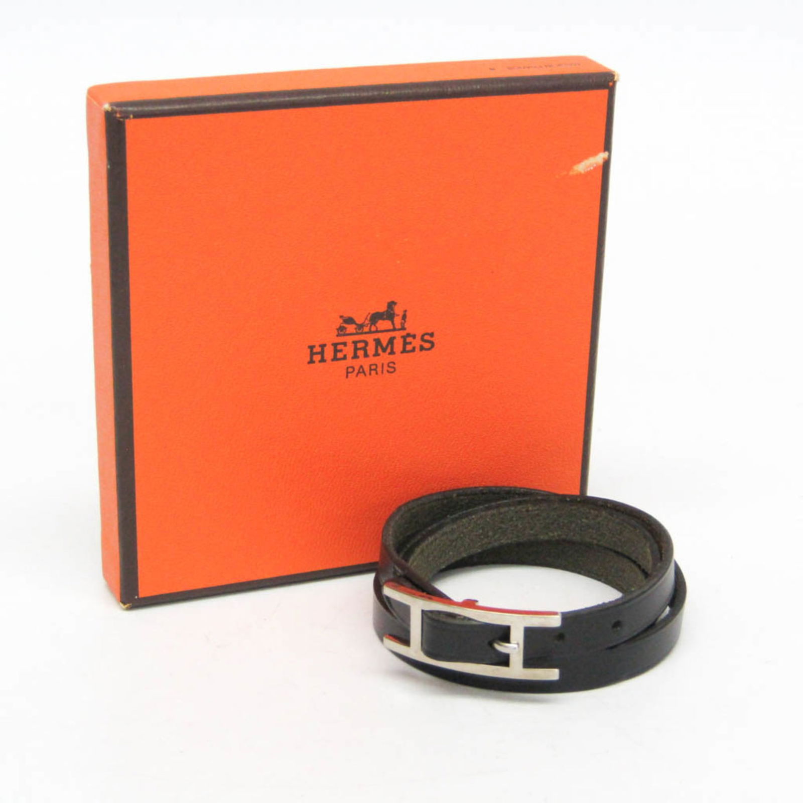 Metal - Hermes Bangle Leather - 2