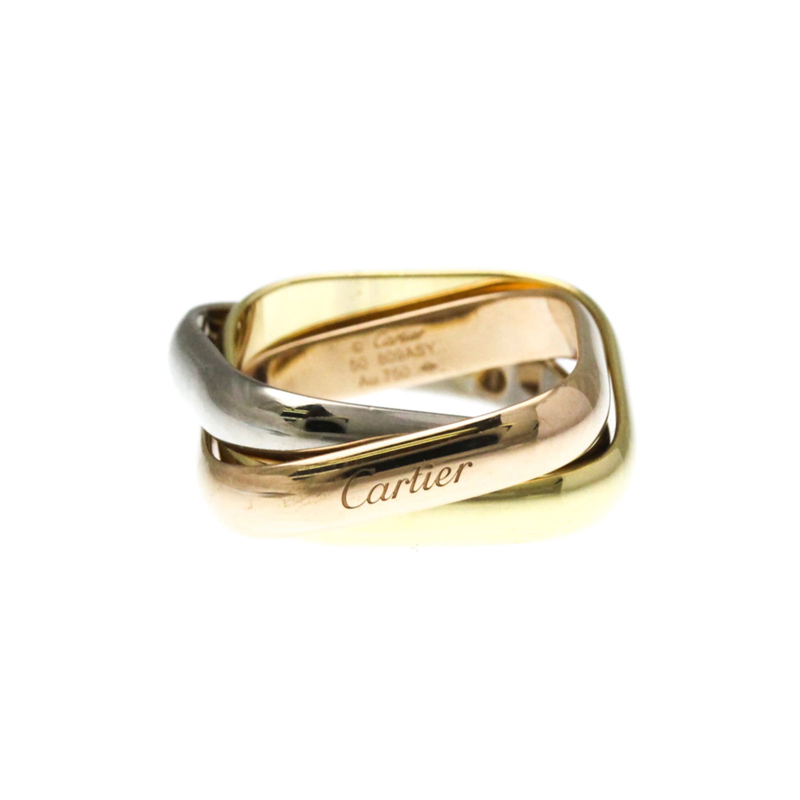 Yellow Gold (18K) - Cartier Band Ring Pink Gold (18K) - White Gold (18K): Yellow Gold (18K) - Cartier Band Ring Pink Gold (18K) - White Gold (18K) This listing features Yellow Gold (18K) - Cartier Band Ring Pink Gold (18K) - White Gold (18K). Item specifics are provided