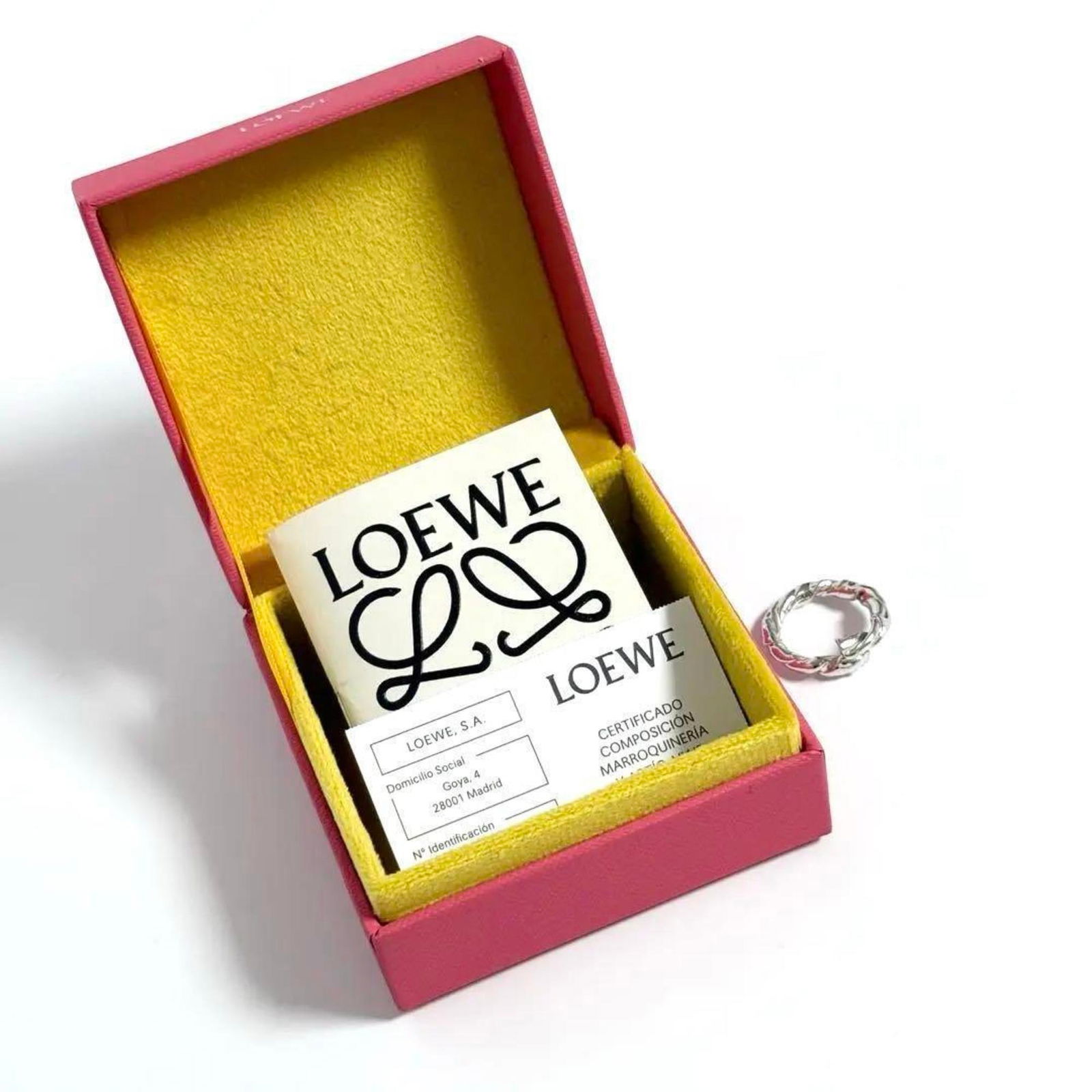 925 Loewe Band Ring Silver - 10