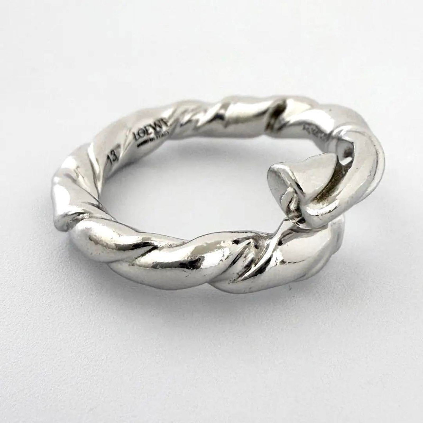 925 Loewe Band Ring Silver - 6