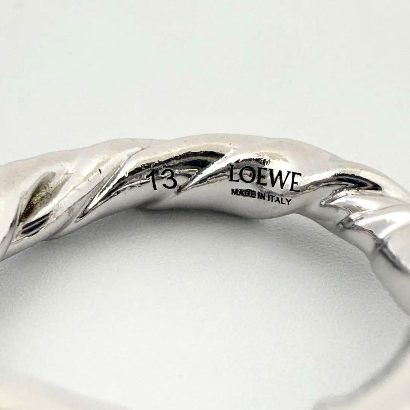 925 Loewe Band Ring Silver - 8