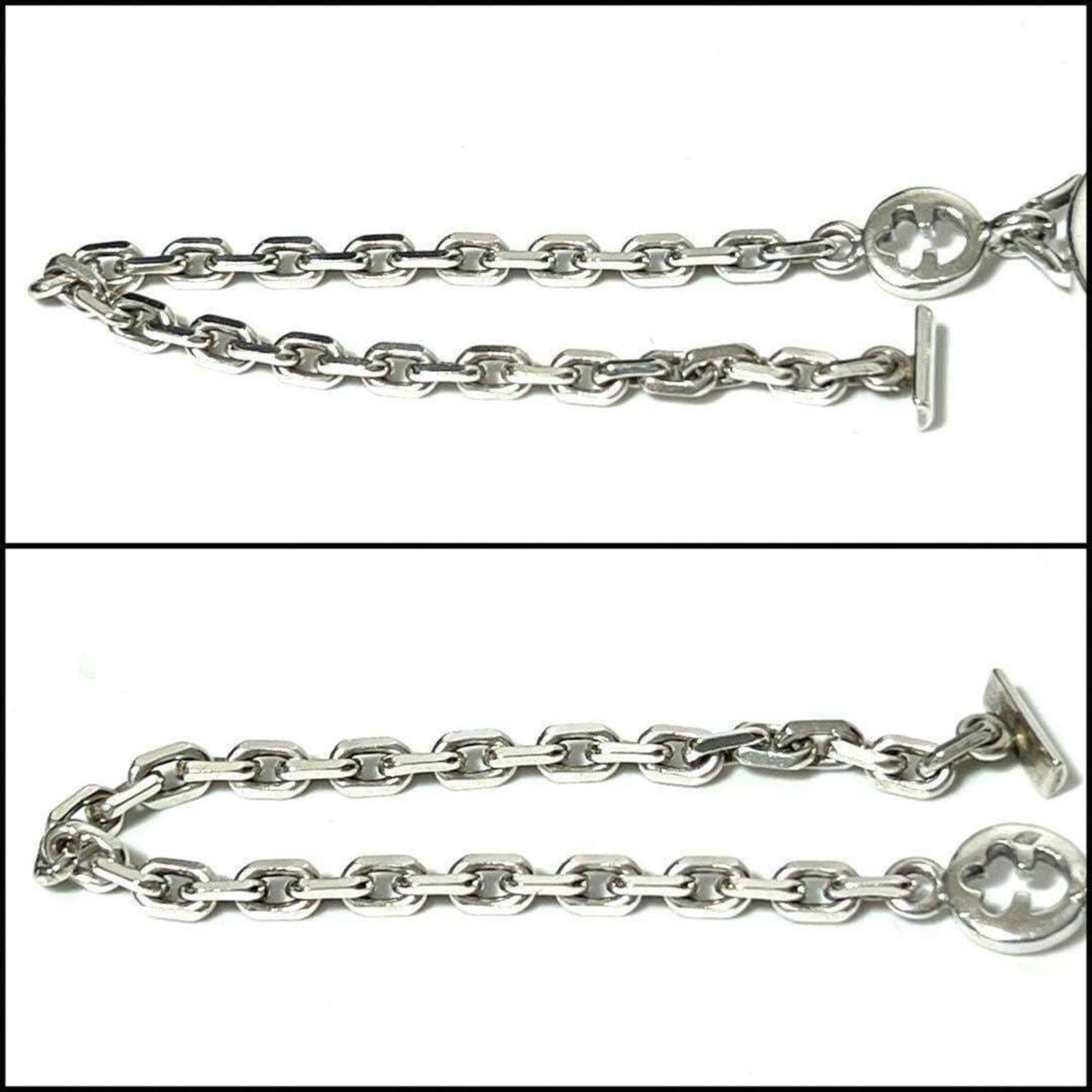 Silver Hermes Handbag Charm - 3